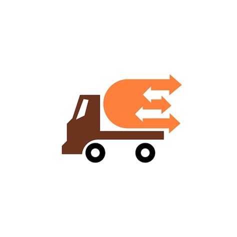 Premium Vector | Delivery truck logo