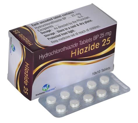 Hydrochlorothiazide Tablets Manufacturer & Supplier India