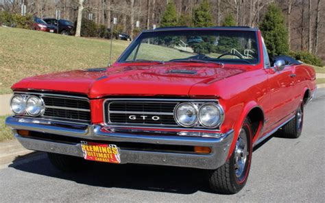 '64 Pontiac GTO Convertible for sale to buy or purchase 389cid V8 Tri ...