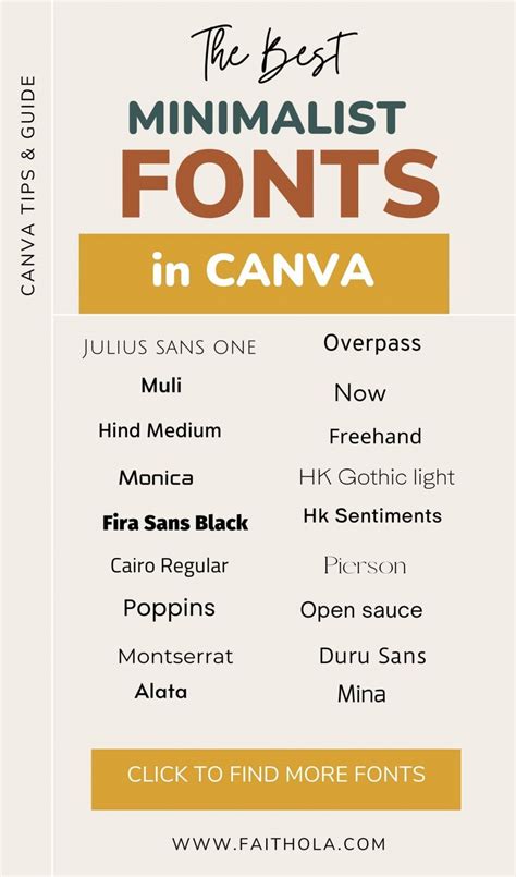 80+ Best Canva Fonts: Ultimate Canva Font Guide for Choosing Fonts