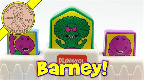 Barney Mini Popin' Pal, 3 Fun Pop Up Surprises! - YouTube