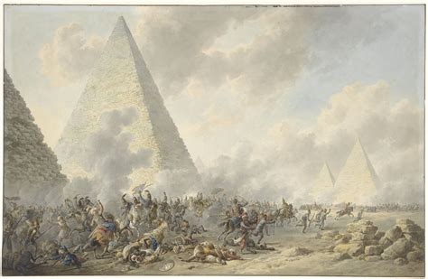 Battle of the Pyramids by Dirk Langendijk - Artvee