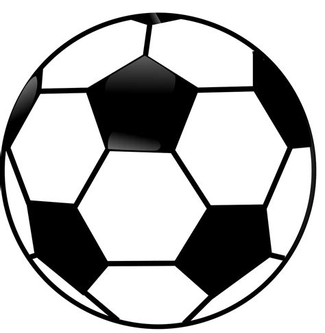 Fotboll Boll Svartvitt - Gratis vektorgrafik på Pixabay - Pixabay