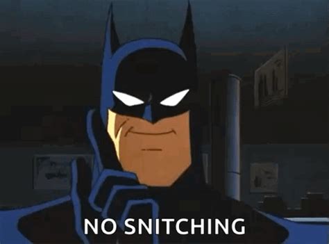 No Snitches Allowed Batman GIF - No Snitches Allowed Batman Nope - Discover & Share GIFs