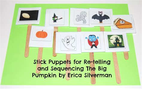 The Big Pumpkin by Erica Silverman: Sequencing in Preschool! • The ...