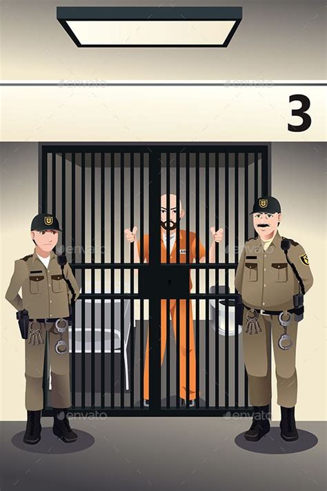 Prisoner in the Jail | Cartoon clip art, Prison drawings, Prison