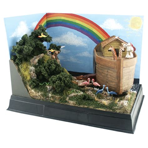 Noah's Ark | Kid craft | Pinterest | Dioramas, Fun projects and Sunday ...