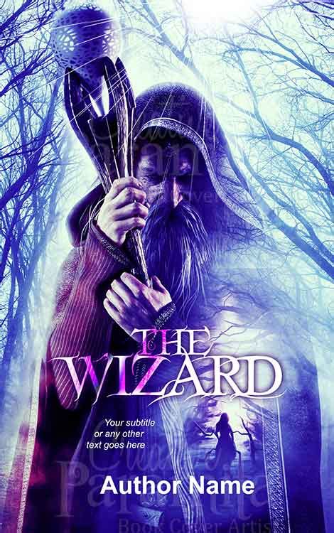 The wizard fantasy wizard eBook cover design for sale