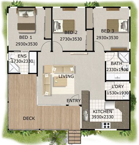 Free Three Bedroom House Floor Plans | Psoriasisguru.com