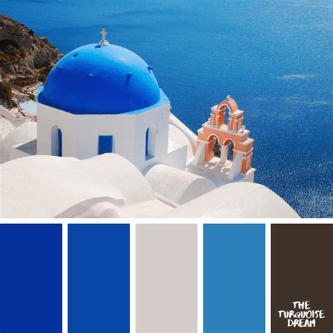 Color Inspiration: 10 Greece Inspired Color Palettes #colorpalette #color #bluecolor | Color ...