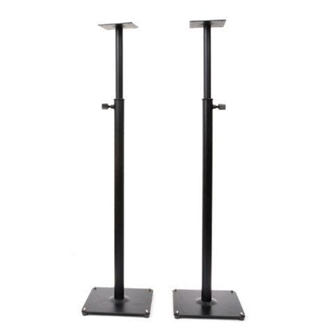 VideoSecu 2 Adjustable Height Speaker Stands MS06BP 1RW by VideoSecu ...