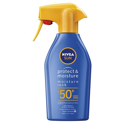 NIVEA Sun Protect & Moisture Moisturising Sunscreen Lotion SPF50+ 300m | Amals Discount Chemist