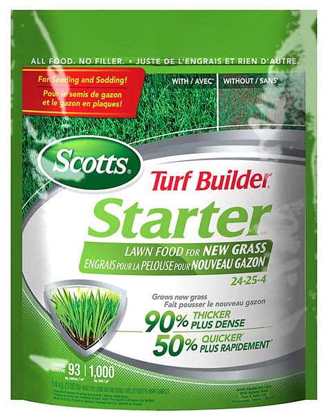 Scotts Turf Builder Starter Fertilizer 24-24-4 | The Home Depot Canada
