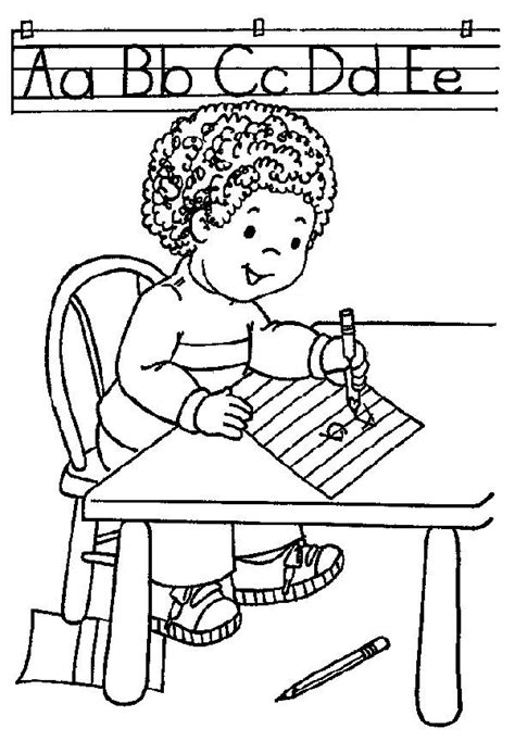 Free Printable Kindergarten Coloring Pages For Kids