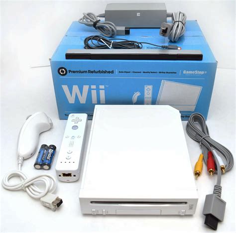 Nintendo Wii WHITE Video Game Console System Bundle Online RVL-001 GameCube Port | eBay