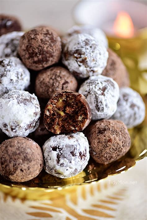 Easy Holiday Rum Balls Recipe + Video - TidyMom®