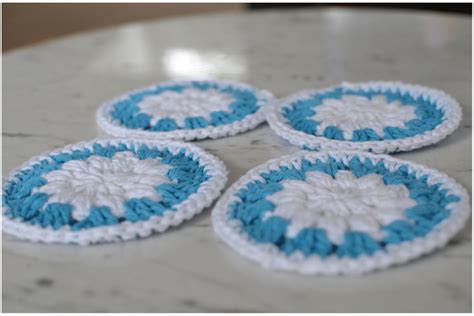 raidyscrochetcorner.com | Crochet coasters free pattern, Crochet coaster pattern, Crochet ...