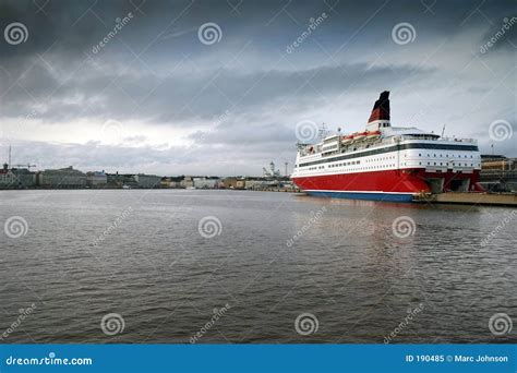 Helsinki Harbor stock image. Image of finland, transportation - 190485