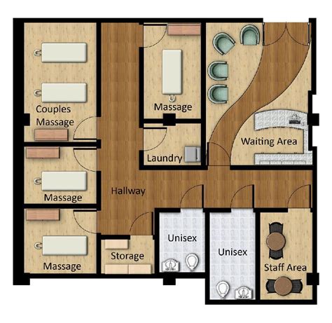 Design a Room Floor Plan - Home & Garden | Massage room design, Spa treatment room, Spa massage room