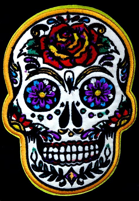 Embroidered Skull Patch Free Stock Photo - Public Domain Pictures