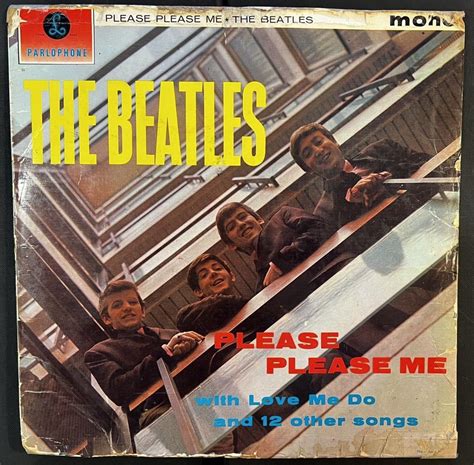 Lot Detail - The Beatles: Paul McCartney Signed "Please Please Me" Album Cover (Caiazzo & Perry ...