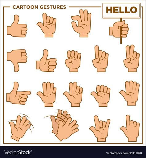 Cartoon Human Hands