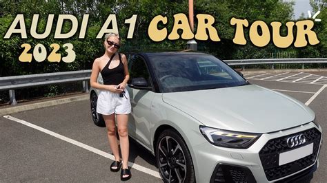 CAR TOUR || Audi A1 Black Edition 2023 dew silver - YouTube