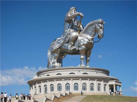 GENGHIS KHAN STATUE GLOSSY POSTER PICTURE PHOTO mongol horse temujin ruler - Walmart.com