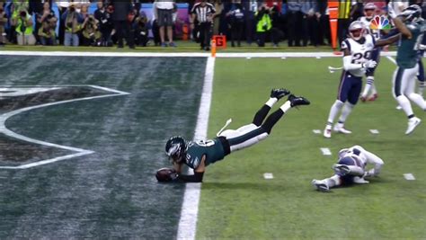 Zach Ertz touchdown catch gives Eagles late Super Bowl lead (video ...