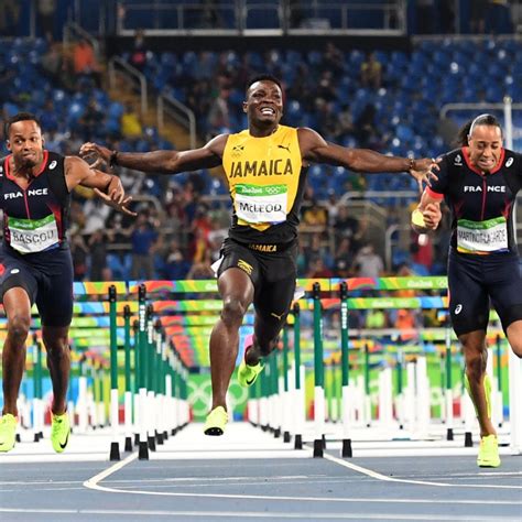 Olympic Track and Field 2016: Men's 110M Hurdles Medal Winners, Times and Result | Bleacher ...