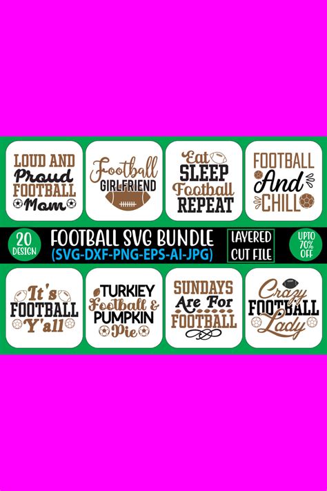 Football SVG Bundle - MasterBundles