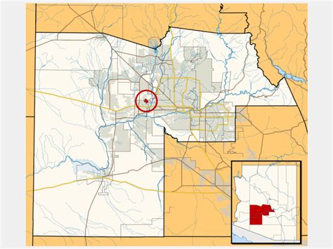 Litchfield Park, AZ - Geographic Facts & Maps - MapSof.net