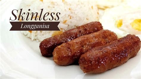 Skinless Longganisa Pinoy Recipe | Bryont Blog