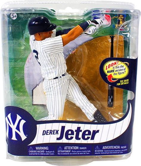 McFarlane Toys MLB New York Yankees Sports Picks Series 31 Derek Jeter Action Figure Pinstripes ...