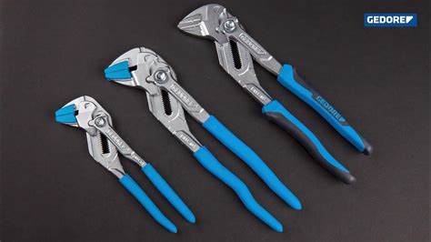 GEDORE Pliers Wrench 7" and 10" - YouTube