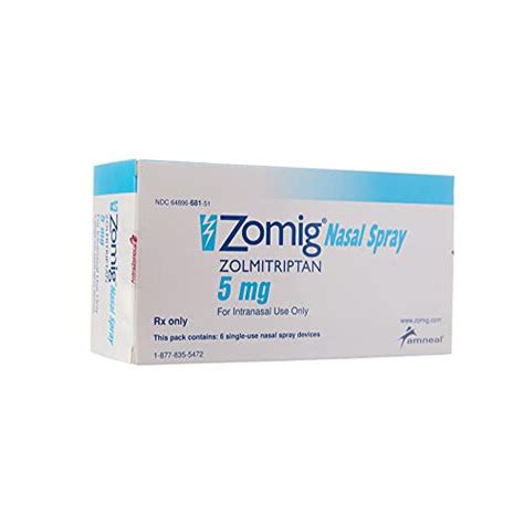 Zolmitriptan Nasal Spray (Zomig) Opciones de administración, usos ...