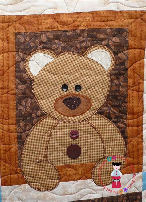 10+ images about Teddy Bear Quilts on Pinterest | A month, Baby quilts and Embroidery applique