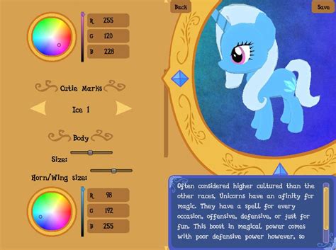 Equestria Daily - MLP Stuff!: Legend of Equestria Character Creator