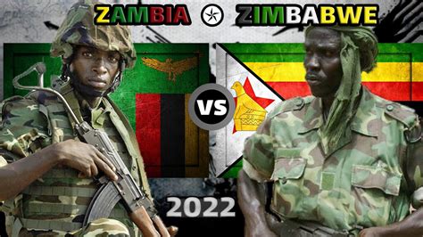 Zambia vs Zimbabwe military power comparison 2022 - YouTube