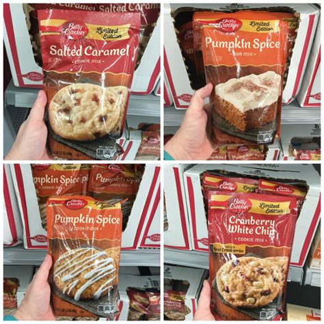 Found! Betty Crocker Fall Flavors Cookie Mixes - Snack Gator