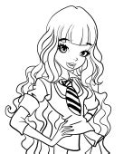 Regal Academy coloring pages