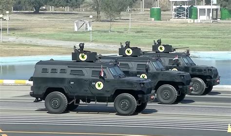 Iraq parades new South Korean-made armoured vehicles