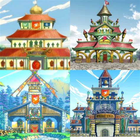 Fantasy Decor, Fairy Tail Guild, Fairytail, Types Of Art, Tailed, Architecture House, Pokemon ...