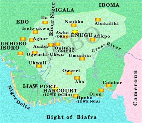 Biafra Maps