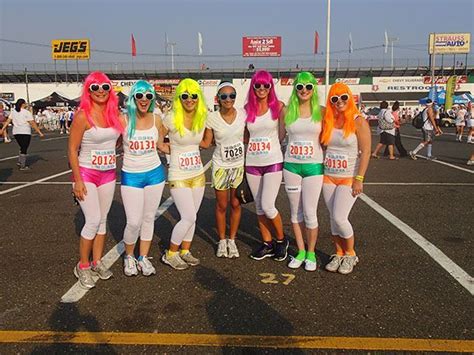 Pin by Marilyn Vieira on Misc | Color run outfit, Running costumes, Color run