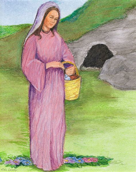 Jesus Appears to Mary Magdalene scene #1 • Teaching methods for religion teachers