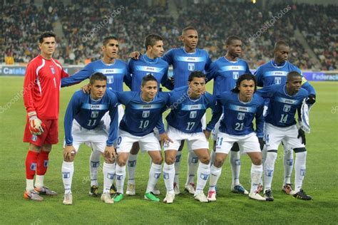 Honduran National Football Team — Stock Editorial Photo © Maxisports ...