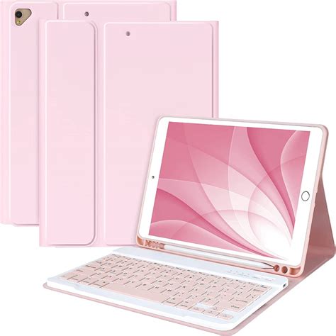 Amazon.com: Keyboard Case for iPad 10.2" 9th 8th 7th Generation, with Detachable Bluetooth and ...