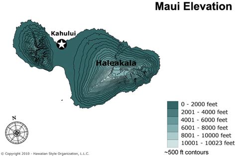 Maps of Maui Hawaii