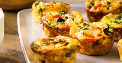 Muffin-Tin Omelets with Feta & Peppers | Recipe | Eating well recipes ...